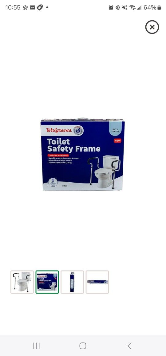 Toliet Safety Frame