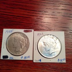 Silver Dollars $80 Each 