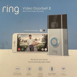 Ring Video Doorbell 2 And Chime Accessory