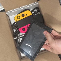 Nintendo Switch V2 With Everything Ready To Go 