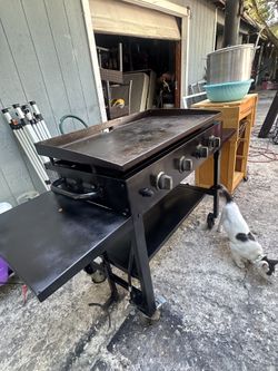 Plancha de gas