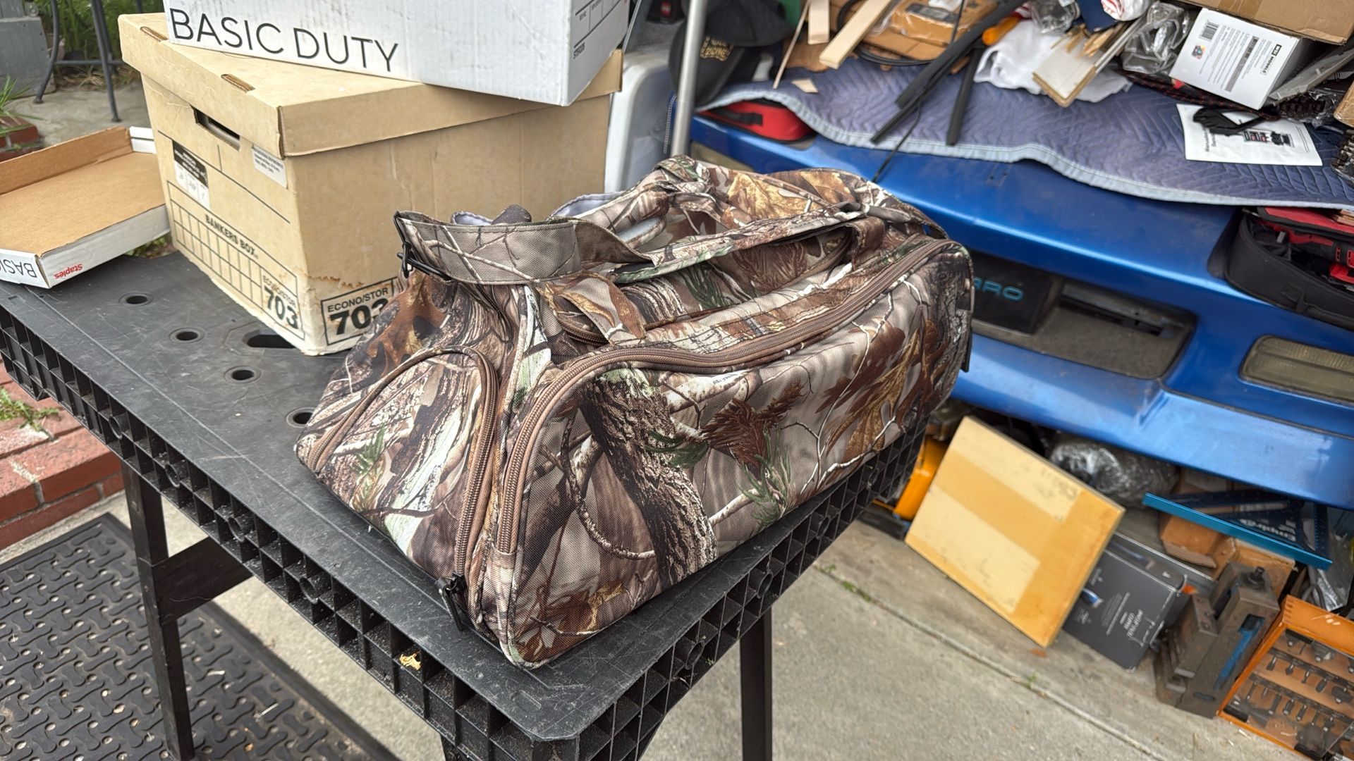 ULine Camo Duffle Bag Hunting