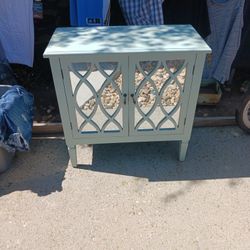 Teal Cabinet 