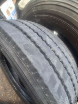 2- 245/70/19.5 Michelin tires