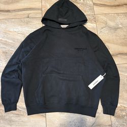 Black Essentials Fear of God Hoodie Sizes S,M, and L