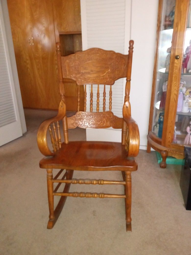 Oak Rocking Chair