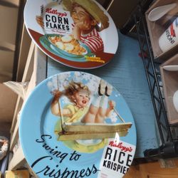Collector's Kellogg's Plate Set