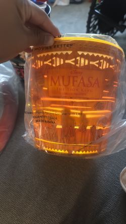 Mufasa popcorn bucket