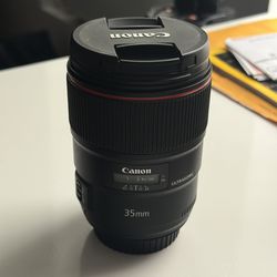 Canon 35mm f/1.4 L II USM EF-Mount Lens