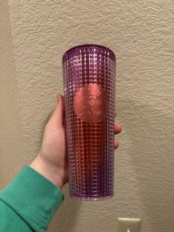 Starbucks 24 oz Purple Cold Cup Tumbler