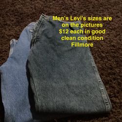 Mens Levi’s