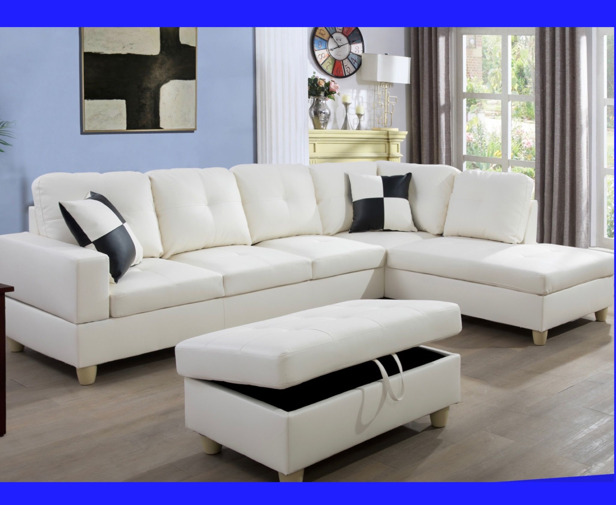 🎈Free Delivery—Brand new sectional sofa couch