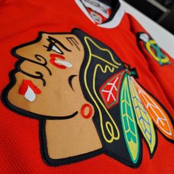 Authentic Blackhawk jersey for men size XL