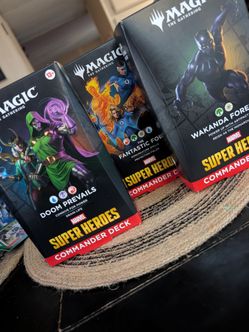 Magic: The Gathering Marvel Super Heroes Commander Decks