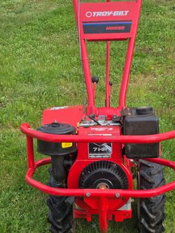 Rear tire tiller