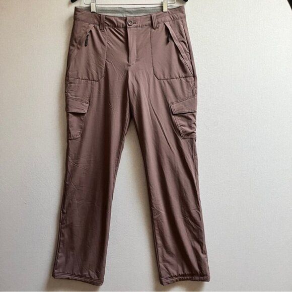 Eddie Bauer Fleece Lined Cargo Pants Sz 34