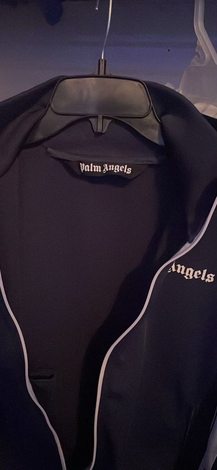 Navy Blue Palm angels jacket