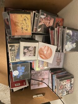 A huge lot of CDs