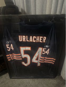 Signed Brian Urlacher Jersey