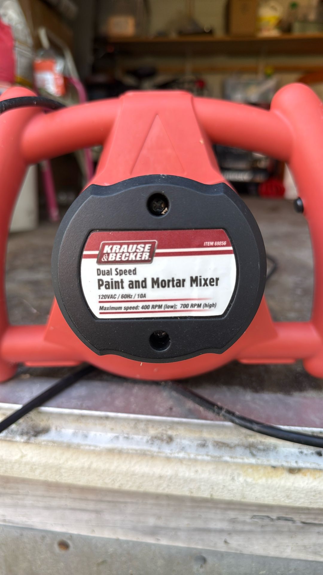 Krause & Becker Paint And Mortar Mixer