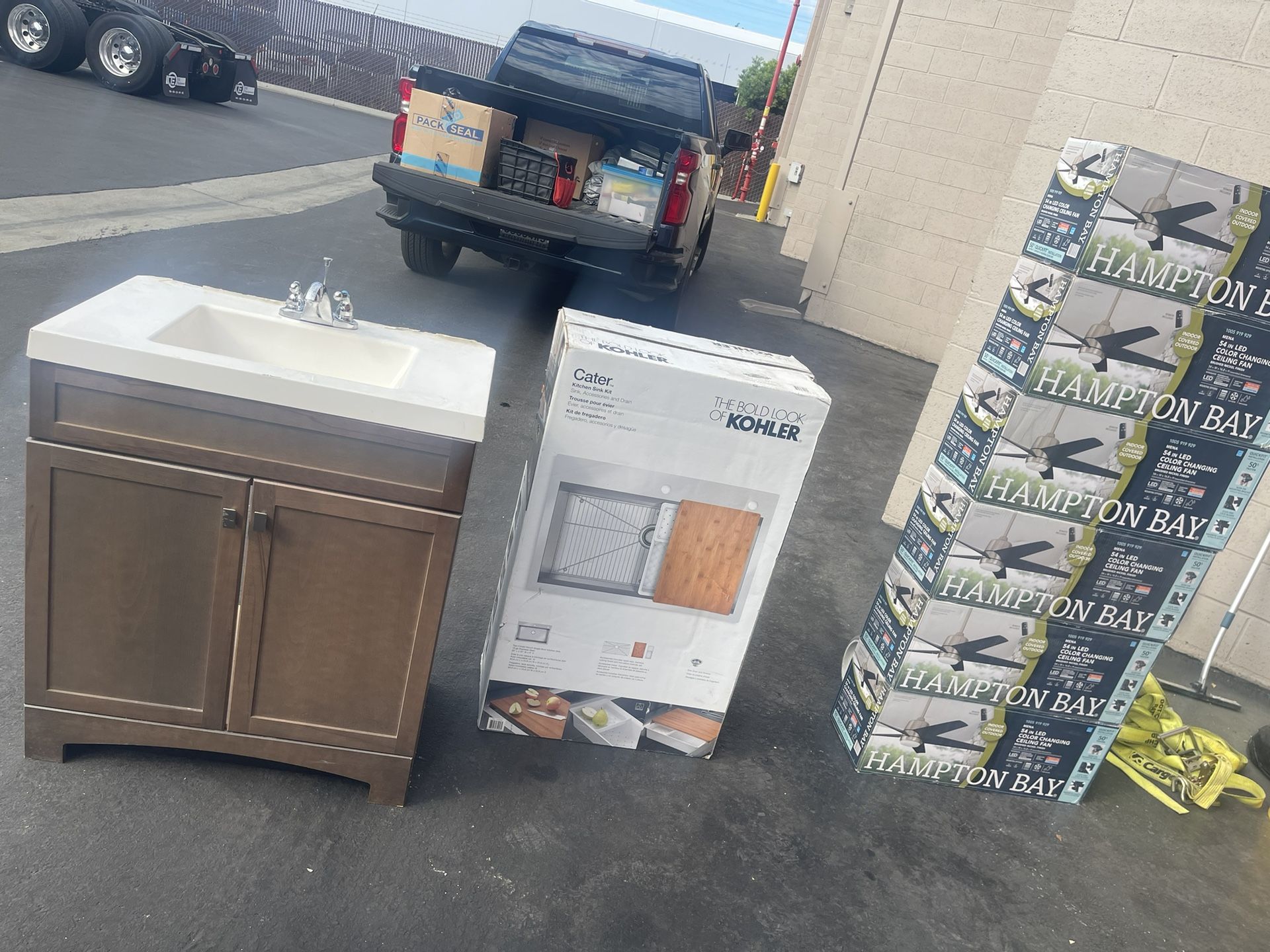 Sinks/ Ceiling Fan Package Deal