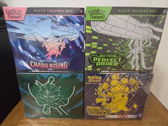 4 pokemon ETB's