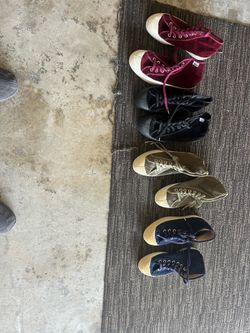 Novesta high top corduroy kids shoes