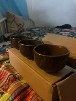 small glass bowls or cups