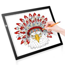 LitEnergy A3 LED Copy Board Light Tracing Box, Ultra-Thin Adjustable USB Power Artcraft LED Trace Light Pad for Tattoo Drawing, Streaming, Sketching, 