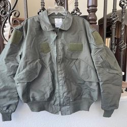 CWU-36/P Pilot Flight Matte Green Jacket Nomex Aramid