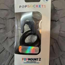 Bnew Opened Box PopSockets PopMount 2 Desk Car Dash & Windshield Mount 