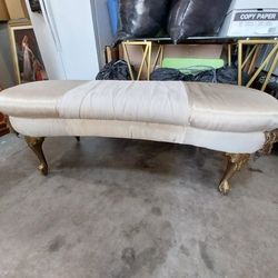Vintage Antique Sette Bench With storage