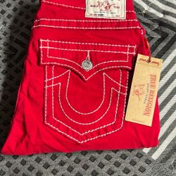 Red True Religion Women’s Jeans 