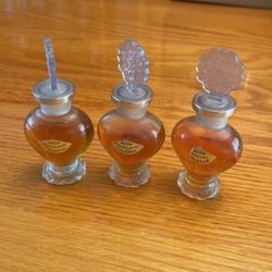 3 Avon Bottles of Cologne
