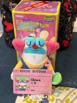 Bikini Bottom Buddies series 2 clown RARE