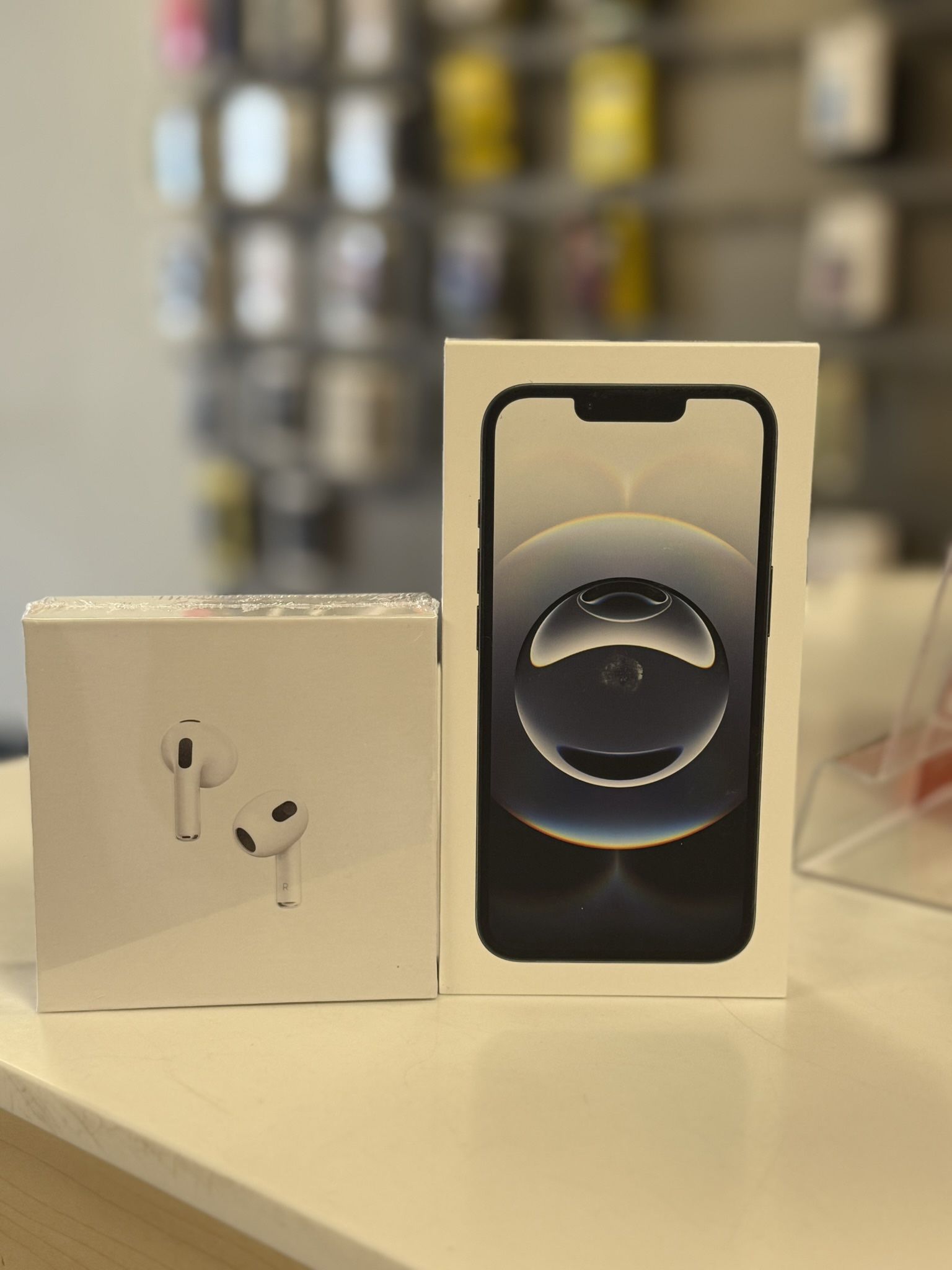 Iphone 16 E brand new sealed pack With Airpods