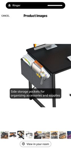 Computer desk 48’’ BK