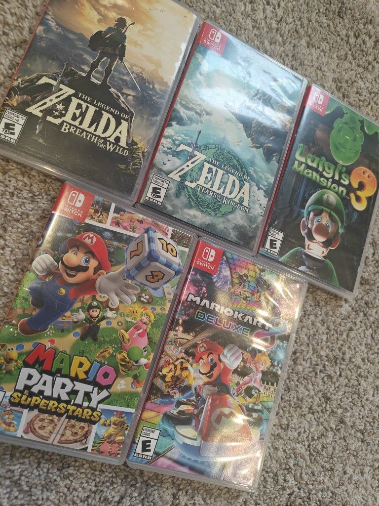 Used Nintendo 1st Party Games (Sale / Trade)