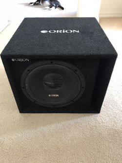 Orion Cobalt 12” Subwoofer