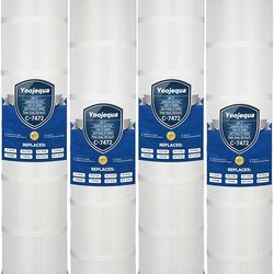Yoojequa® PCC130 Pool Filter Cartridge Compatible with C-7472, Clean and Clear Plus 520, CCP520, R173578, 178585, , FC-1978, FC-6475, 160332, 