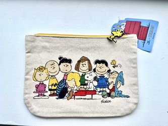 Snoopy Canvas Pouch