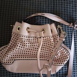 Rebecca Minkoff Pink Bucket Bag Crossbody