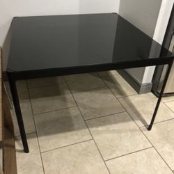Black Dining table For 4