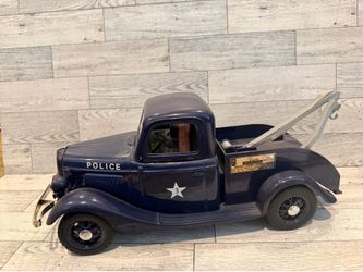 Jim Beam Police Truck Decanter