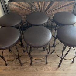 Bar Stools In Great Condition Six Total $125 For All. 