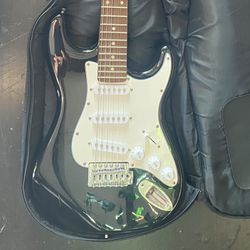 Black Turbo Series Guitar By Sunlite