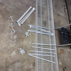 Wire Garage Wall Shelving 