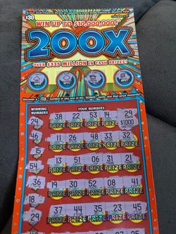 $1000 lottery ticket