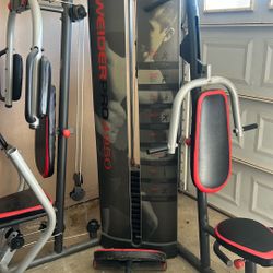 Like New Weight Set Collecting Dust!