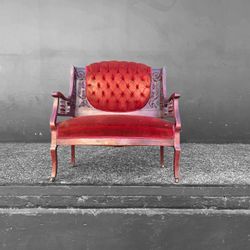 Lovely & Whimsical Vintage Loveseat